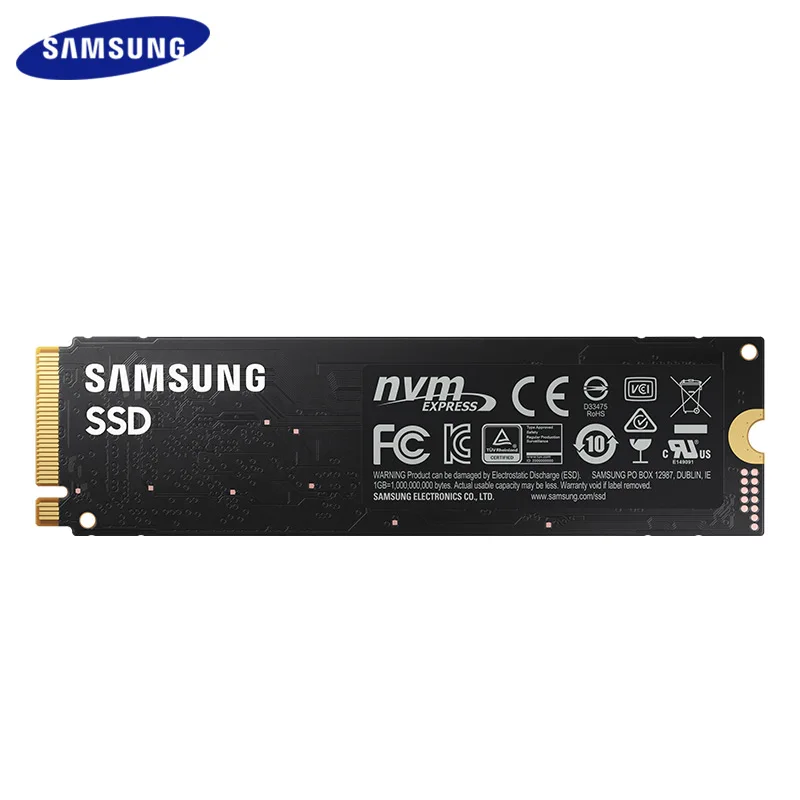 Imagem -04 - Samsung-unidade de Estado Sólido Interna Disco Rígido para Computador Portátil Ssd Nvme Pcie3.0 Hdd 980ssd 250gb 500gb 1tb M.2 2280 Original