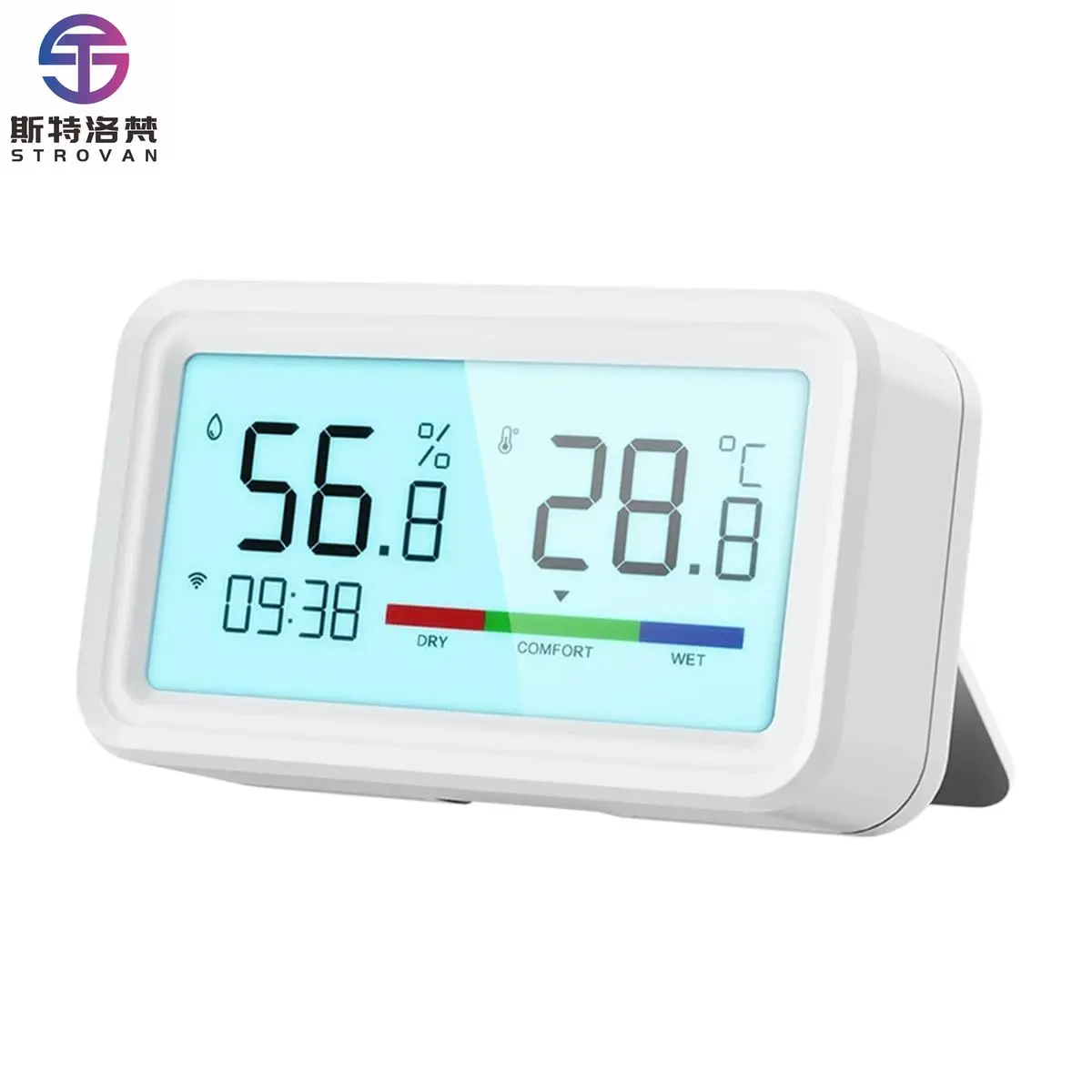 

USB Wi-Fi термогигрометр с ЖК-экраном для измерения температуры и влажности в помещении