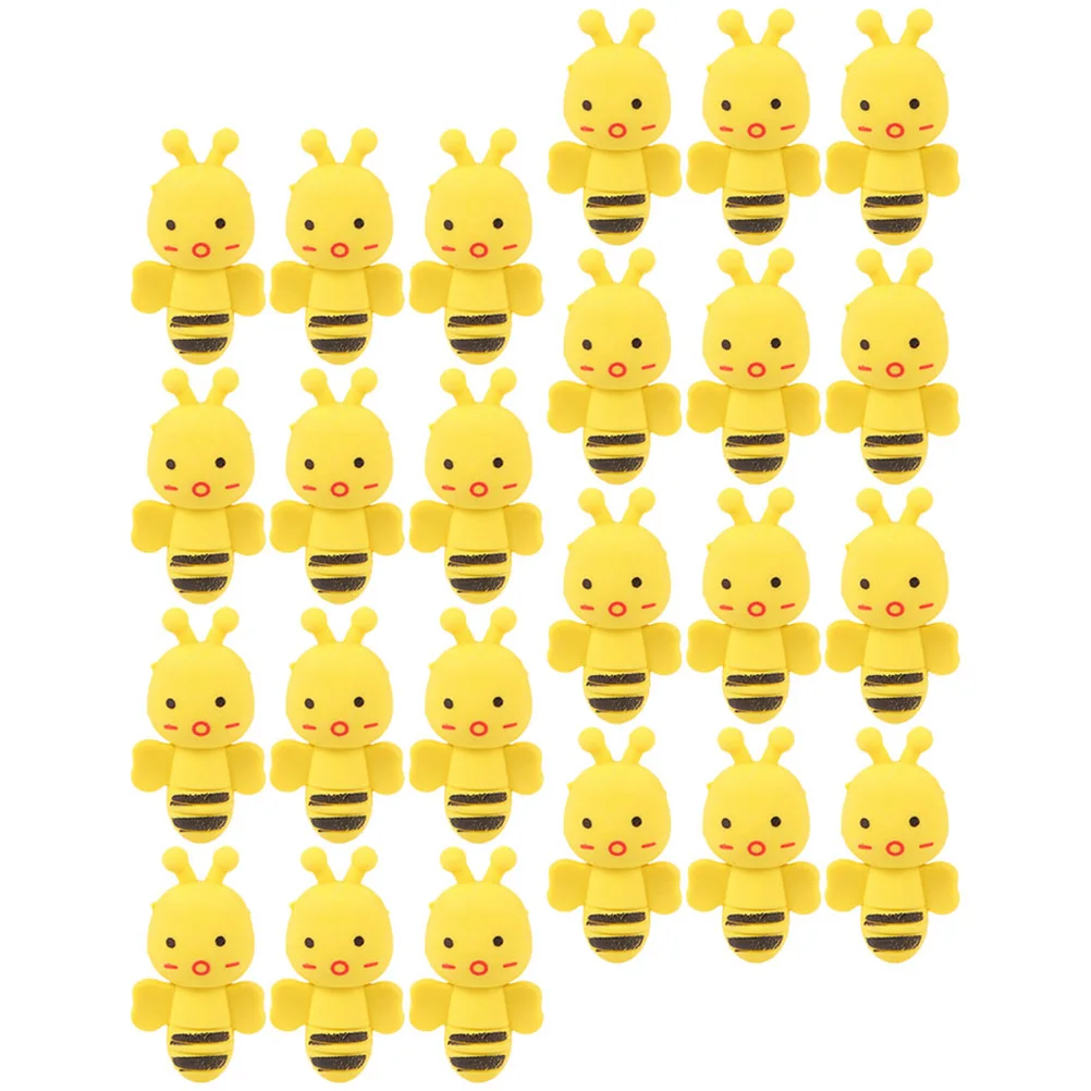 

36 Pcs Fun Eraser Portable Erasers for Drawing School Bulk Practical Cute Cartoon Animal Small