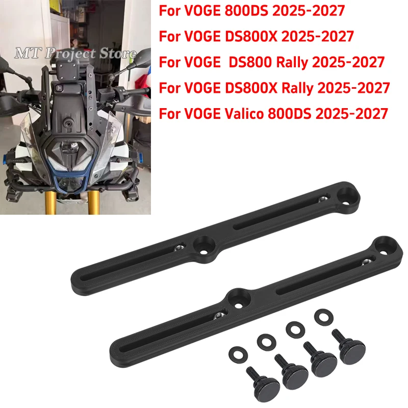 Bracket Adjustable Screen For VOGE DSX 800 DS800X DSX800 RALLY 2025 - 2027 Windscreen Riser Kit Adjusters Windshield Adjustment