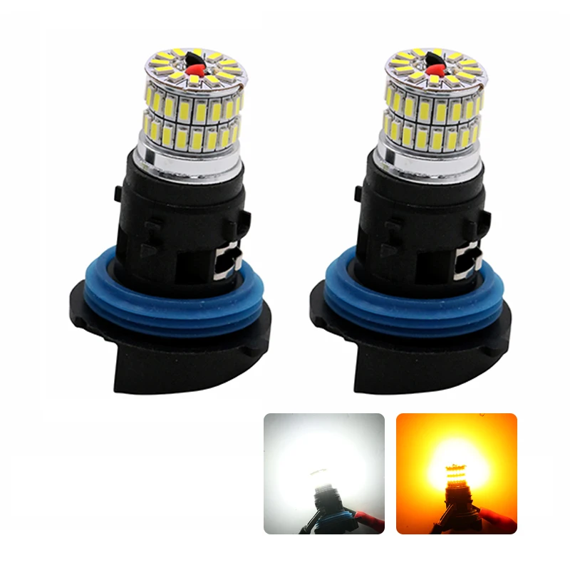 

2Pcs/Set Canbus PH24W LED Light Bulbs LED Daytime Running DRL G4 With Base Lamp for Peugeot 3008 5008 for Citroen C5 MK2