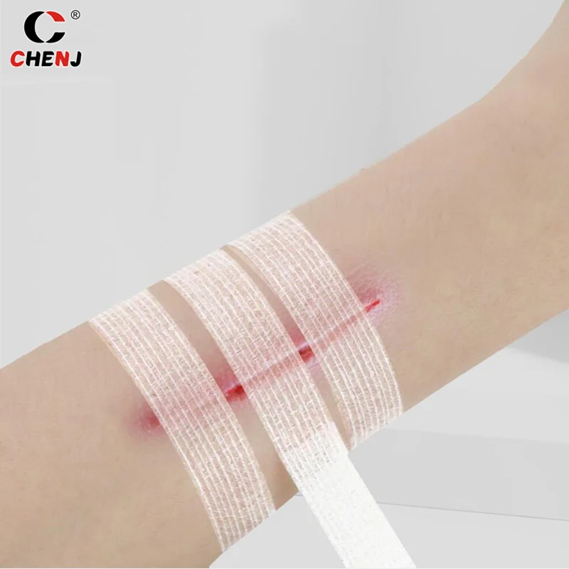 3/5Pcs Sports Adhesive Bandages Woundplast Wound Plaster Sutureless Band Aid Skin Repair Patch Without Stitches Plaster