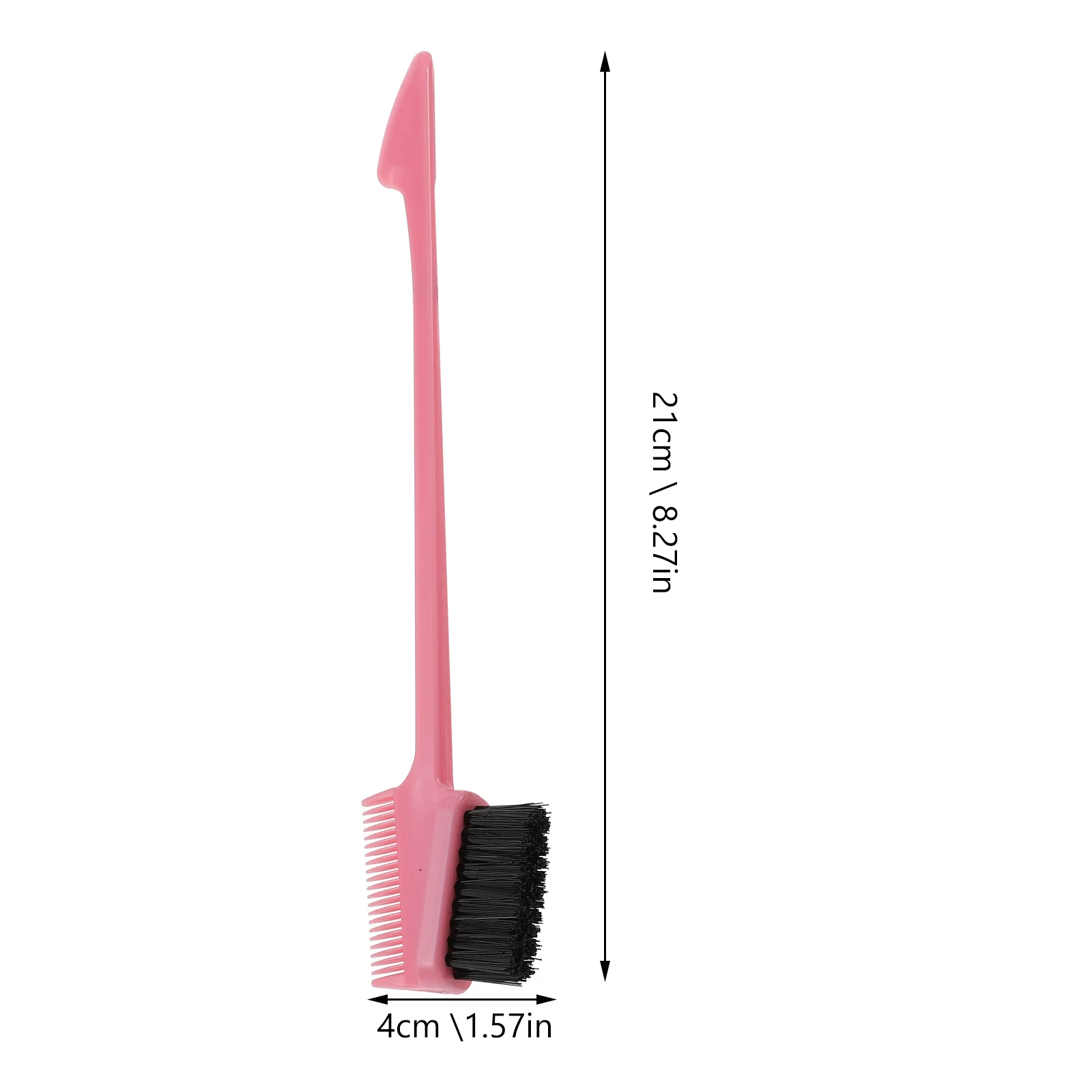4Pcs Eyebrow Grooming Comb Dual Head Nylon ABS Brush Eyelash Makeup Tool Natural Tidy Bushy Lash Eyebrow Comb Eyelash Brush