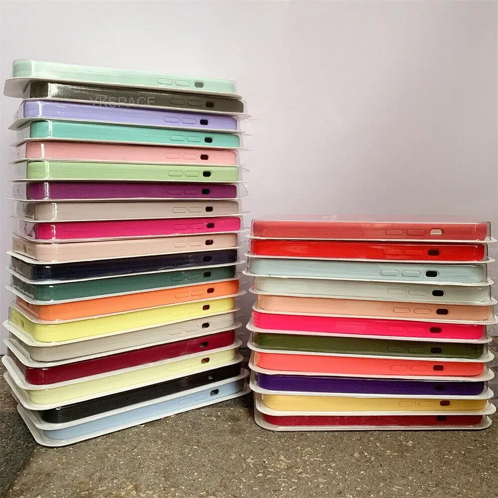Luxury Liquid Silicone Case For iPhone 15 14 Plus 13 12 mini 11 Pro MAX Soft Smooth Matte Frosted Phone Cover