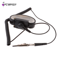 Anti Static Bracelet Electrostatic Adjustable ESD Discharge Cable Wrist Band Strap Antistatic Bracelets anklet