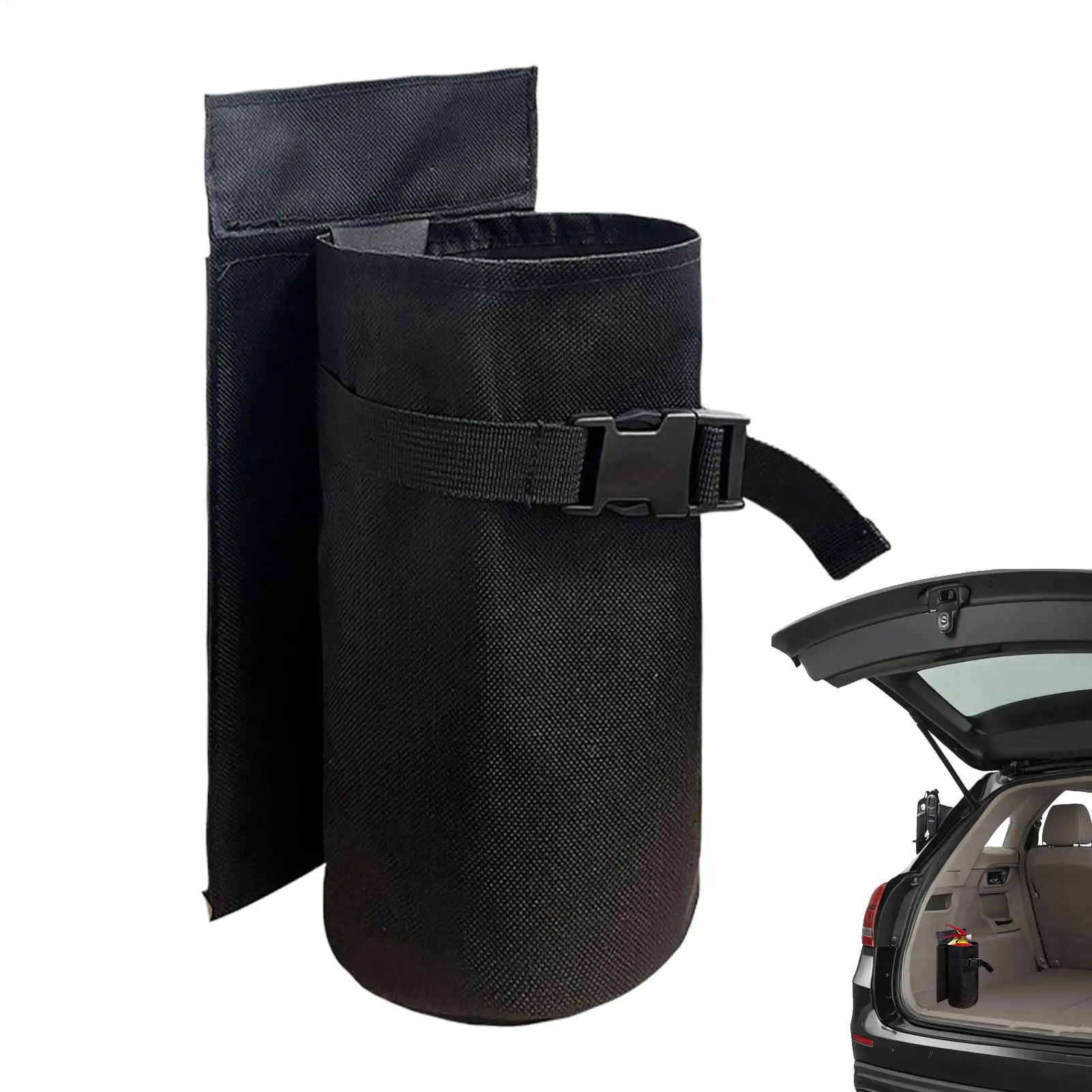 Fire Extinguisher Mount Safety Equipment Bracket for Car Adjustable Fire Extinguisher Mount for Trailer Tractor Garage Workshop