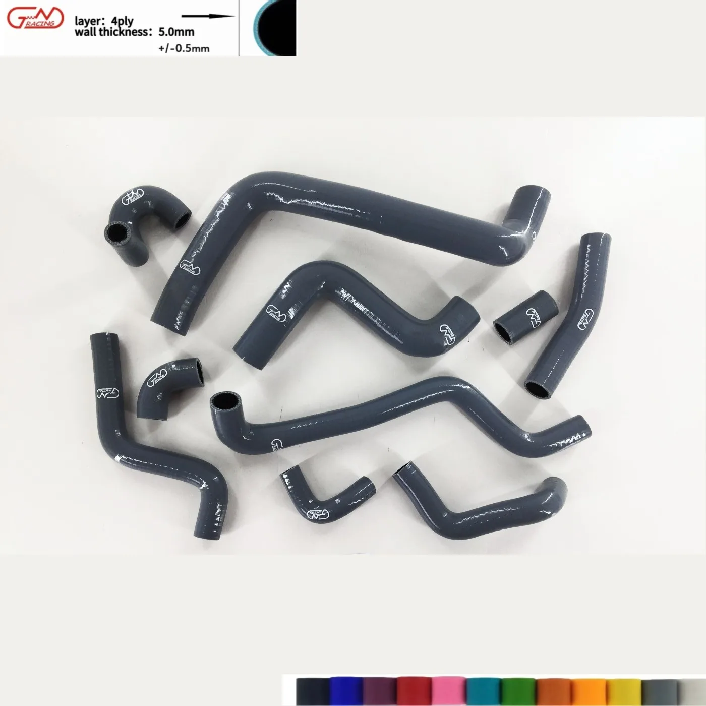For 1996-1997 VW Golf Jetta MK3 1.9 TDI 1900CC TDI 110BHP AFN 1 10PS Silicone Radiator Coolant & Heater Hose