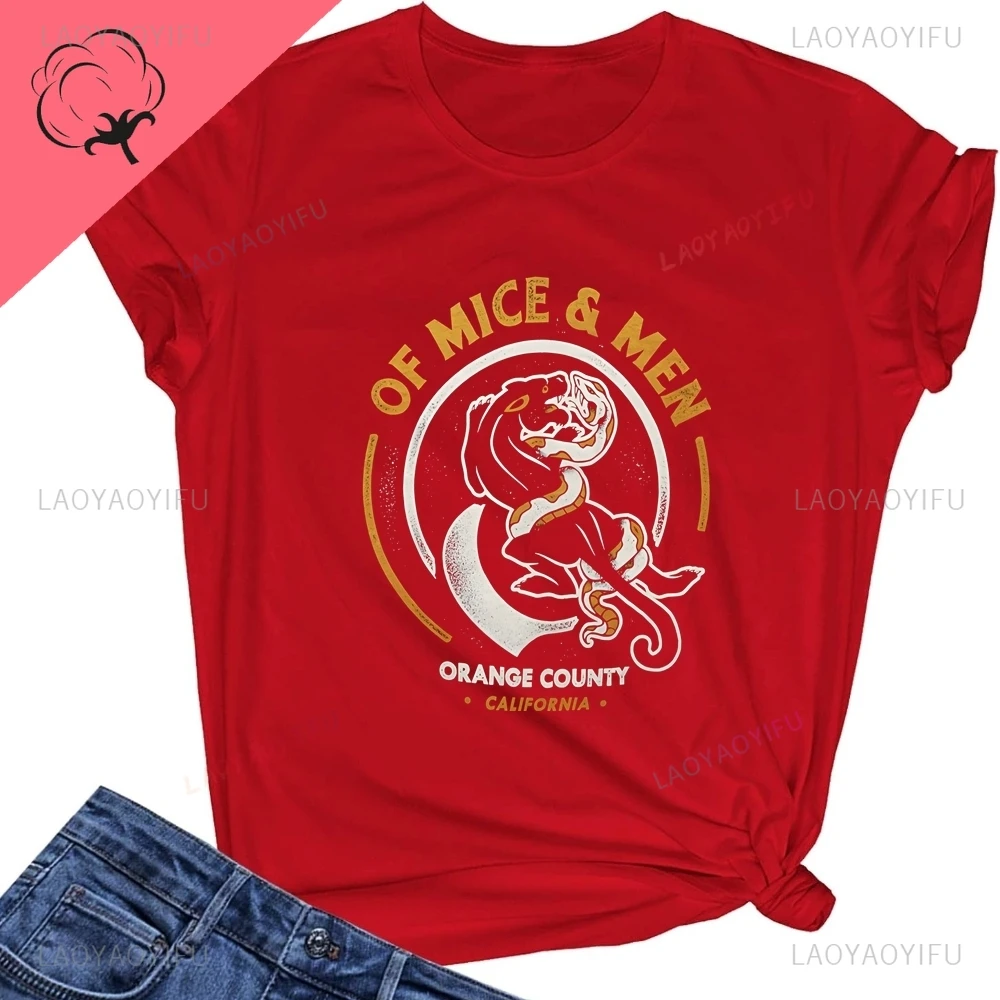 نسخة جديدة من الفئران والرجال - (تي شيرت طبق الأصل على الطراز القديم لكل من الرجال والنساء، مصنوع من القطن الخالص)