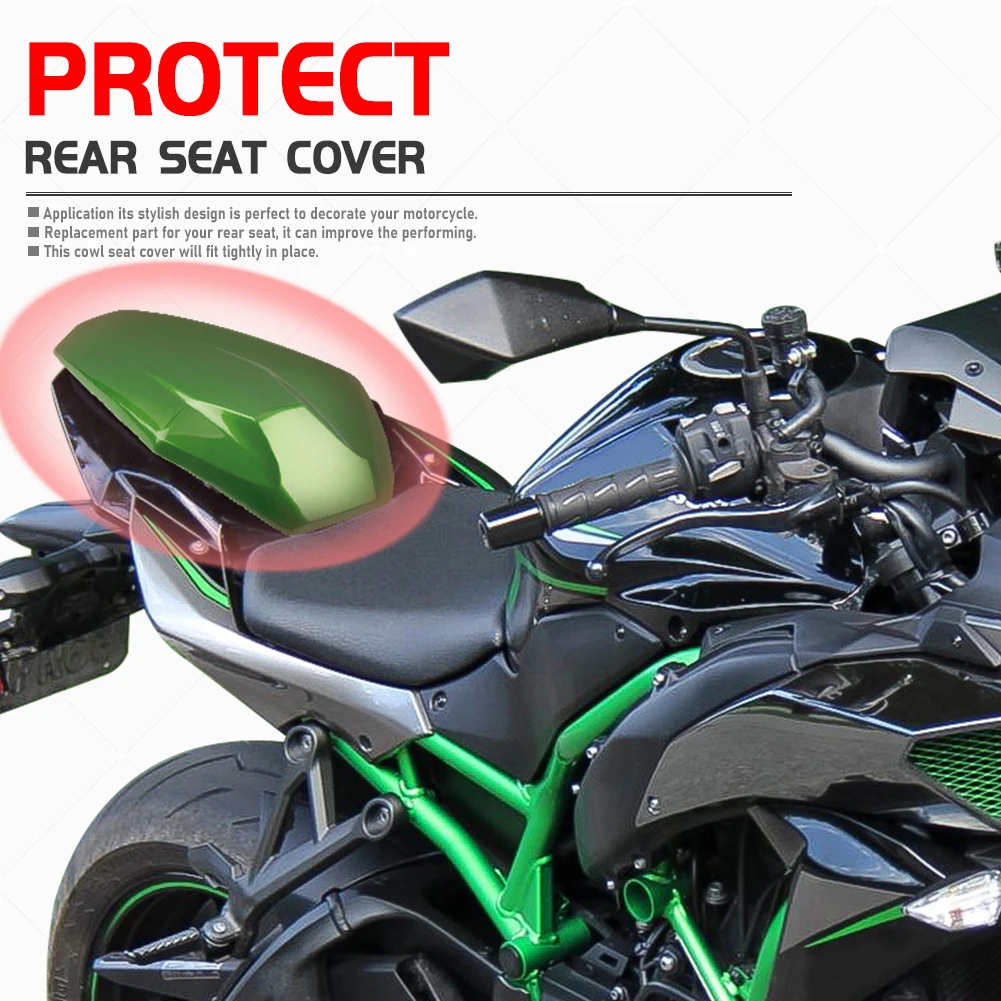 Motorcycle Pillion Rear Seat Cowl for Kawasaki Z H2 SE 2020-2024 2022 2023 Z900 Passenger Tail Cover Solo Fairing Accessories