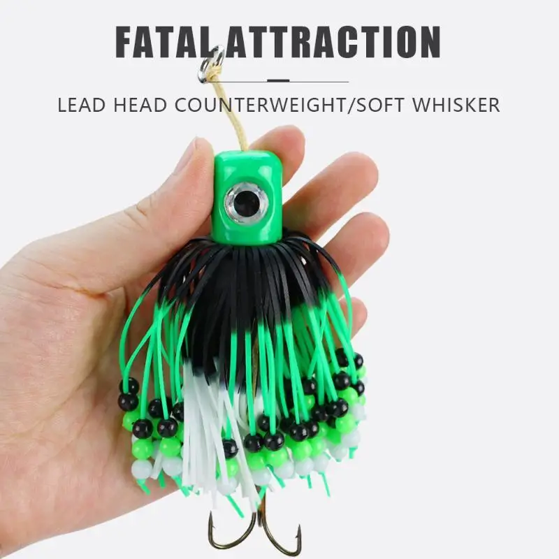 Weiche Gummi-Kunstköder 100g 150g 180g Gewichtsköder mit Scharfen Teaser-Haken für Anfänger-Angler zum Angeln – Detail 14