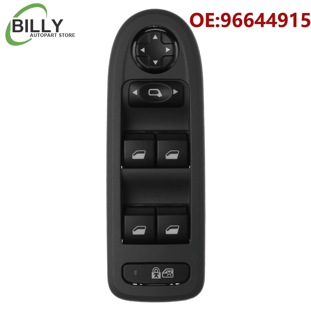 Car 96644915 96644915XT Front Left Master Window Lifter Switch Mirror Control Button for Peugeot 308 508 C5 2008-2013