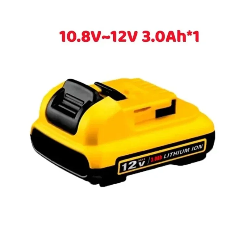 12V 3.0Ah Lithium-ion Battery Replacement Li-ion Batteries for Dewalt DCB120 DCB124 DCB122 DCB125 DCB123 Power Tools