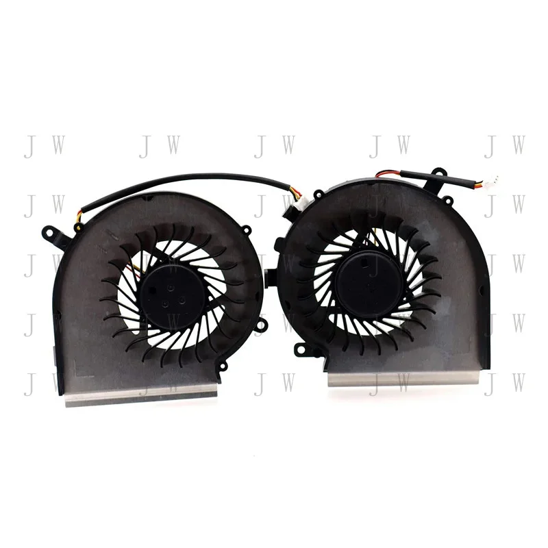 DDJ  CPU Cooling Fan GPU Fan Cooler For MSi GE62 GE72 MS-16J1 MS-16J5 MS-1791 MS-1795