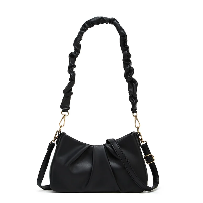 

Autumn and Winter Hot Selling New Handmade Pearl Bag, Women's Fashion Handbag, Casual Pleated Cloud Bags, Crossbody Bag