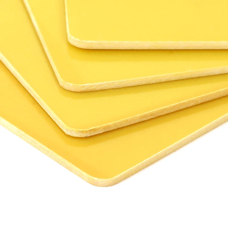 

Custom 3240 Epoxy Board High Temp Resistant Fiberglass Insulation Board Yellow Electrical Bakelite Board Precision Cutting