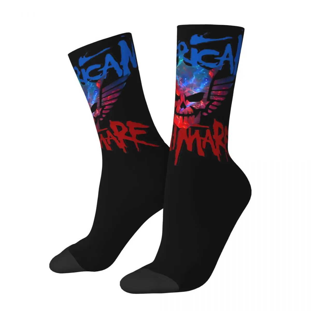 

Women's American Nightmare Cody Rhodes Socks Soft Fashion In The Ring Socks Novelty Accessories Middle TubeSocks Gift Idea