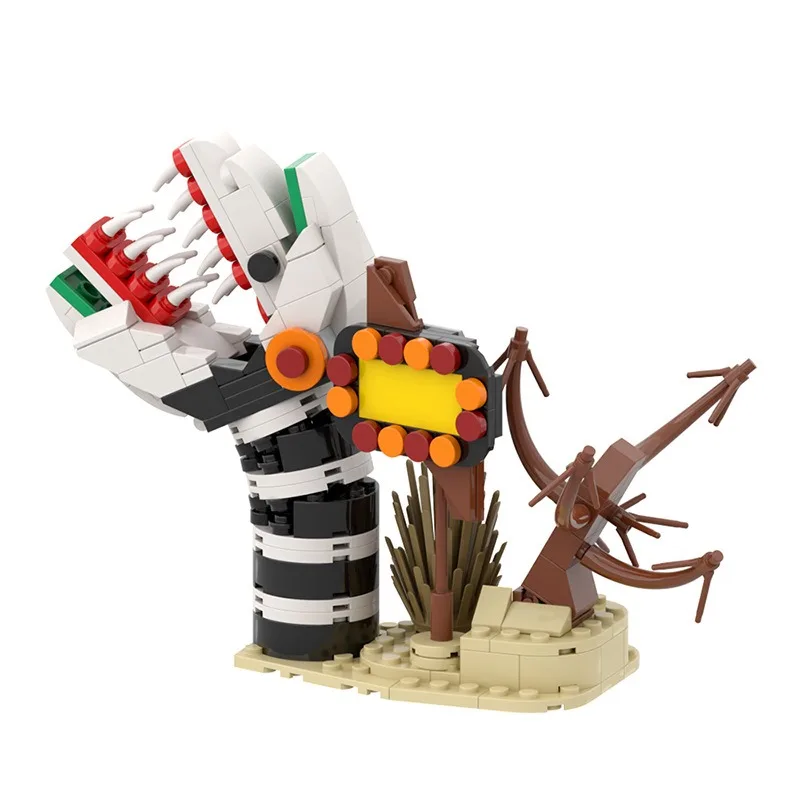 ภาพยนตร์คลาสสิก Beetlejuices Barbara Maitland & Adam Maitland House & Sandworm Building Block อิฐชุด DIY ปริศนาของเล่นของขวัญ