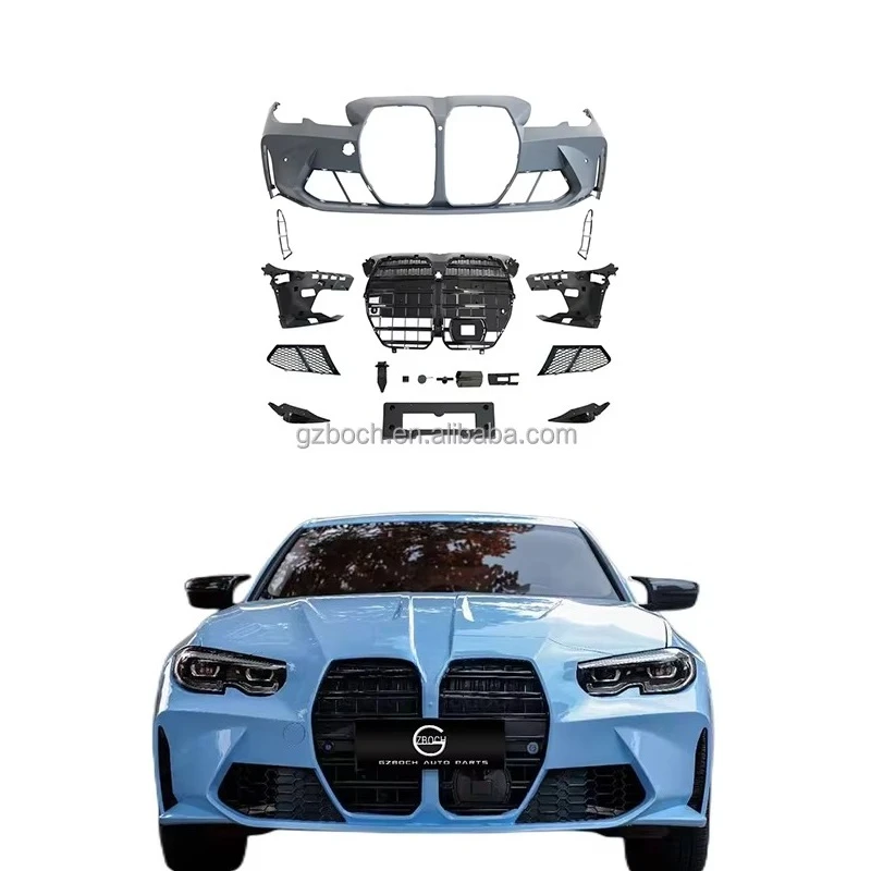 

Automotive Parts for 3 Series G20 G28 Upgrade G80 M3 Front Car Bumpers Car Grille Front Bumper