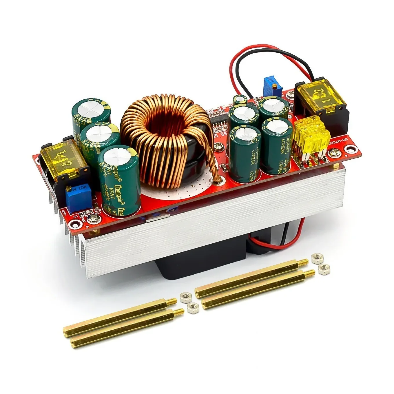 Convertitore boost step-up DC-DC da 1500 W da 10-60 V a 12-90 V 30A Modulo di alimentazione a corrente costante Convertitore di potenza di tensione driver LED