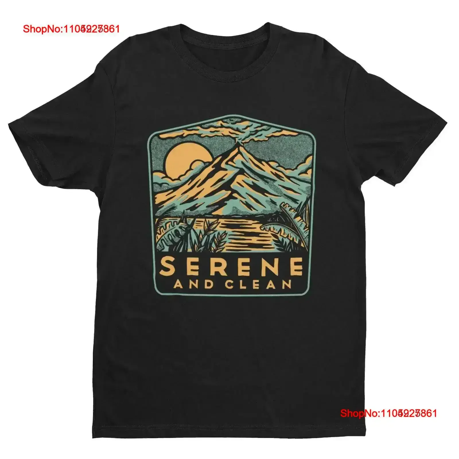 

Футболка для восстановления Serene and Clean AA NA Sobriety Sober 12-Steps Addiction Nature vintage Washed Универсальная стильная мужская футболка