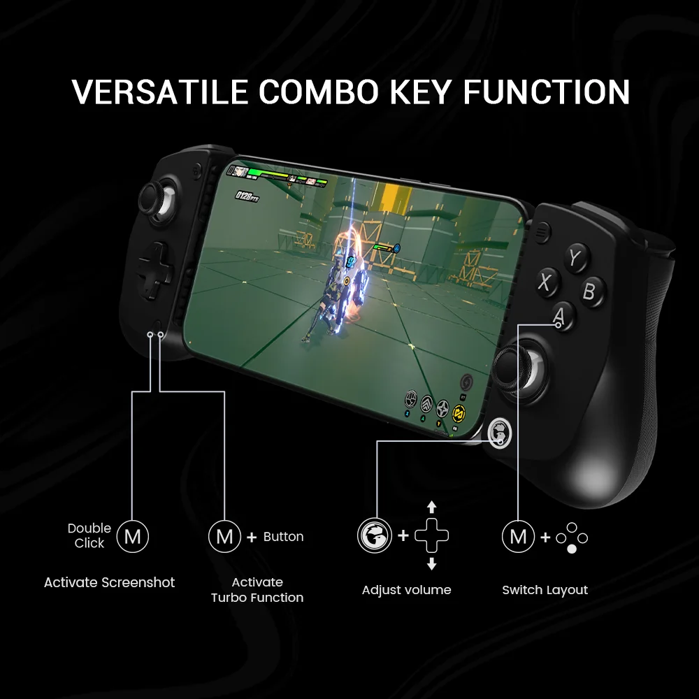 GameSir X5 Lite Mobile Type-C Controller Hall Effect Joystick Portable Gamepad for On-the-Go Play for Android & iPhone 16/15 view 7