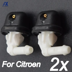 X2 Rear Windscreen Wiper Washer Nozzle Spray Jet For Citroen Xsara Xantia C4 Picasso Saxo 6438F2 6438CY 6438E0 Liquid Hood