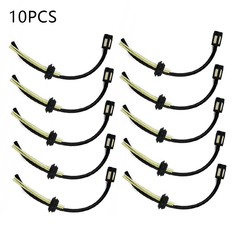 10pcs Fuel Hose Pipe Kit With Fuel Filter For 4 Stroke Trimmer Brushcutter Lawnmower Garden Power Tools Replacement Accessories