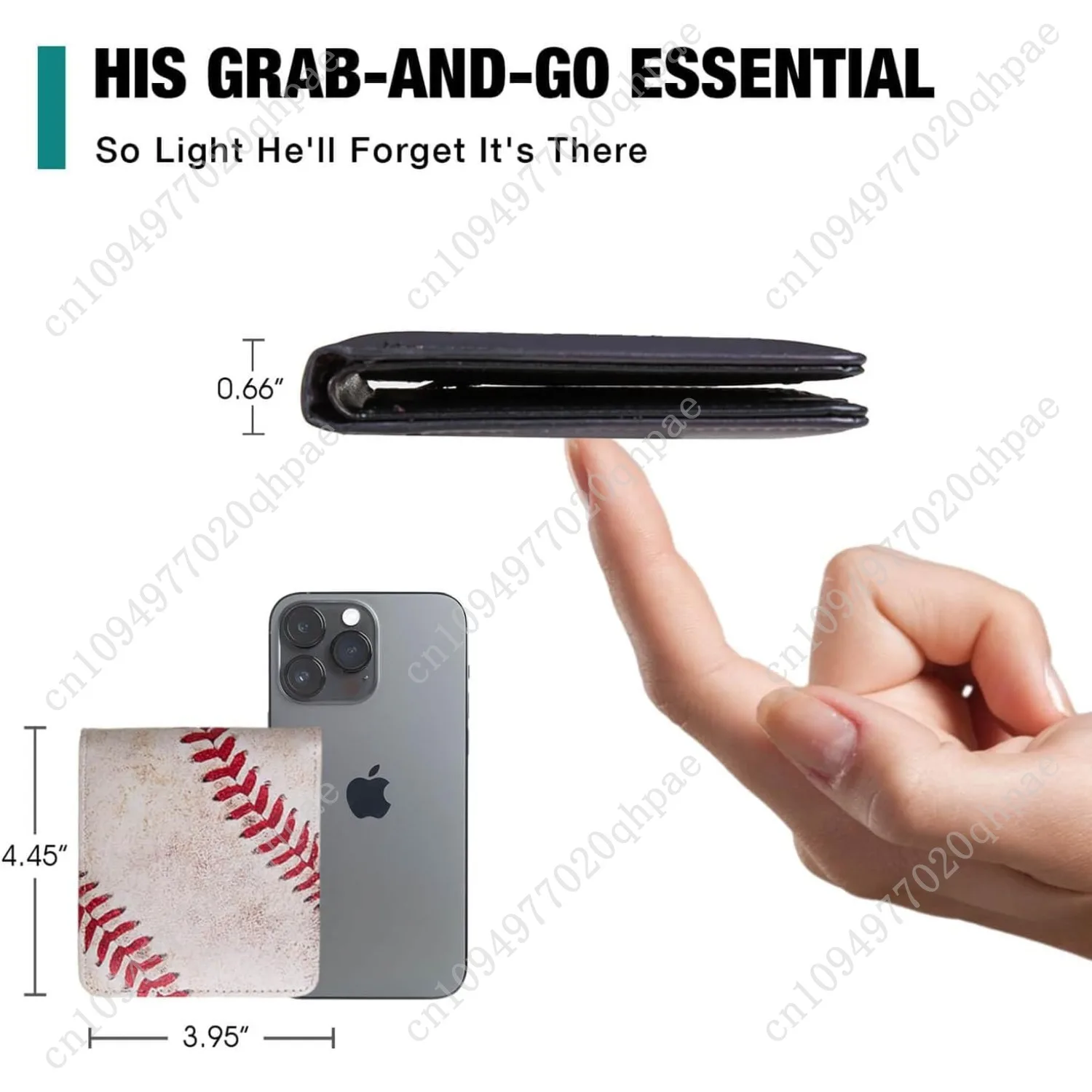 Kids Wallet for Boys, Baseball Teen Boys Wallet for Kids Ages 4-5-6-7-8-9-10-11-12-13-14-15-16, Leather Wallet for Teen Boy, Bas