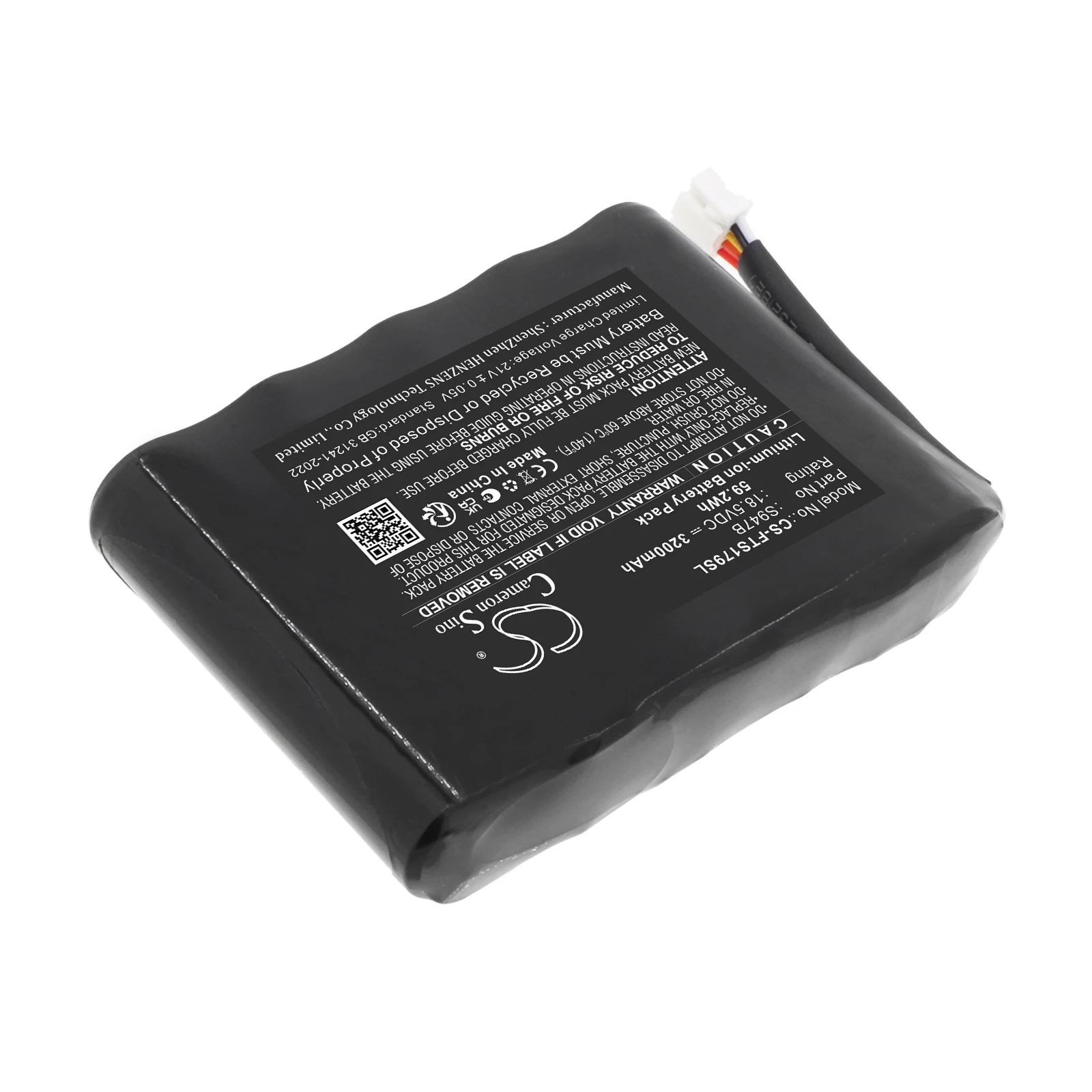 Cameron Sino 18.5V 3200mAh Replacement Battery S947B for Fitel S179 Fusion Splicer Welding Splicer S179a S179c