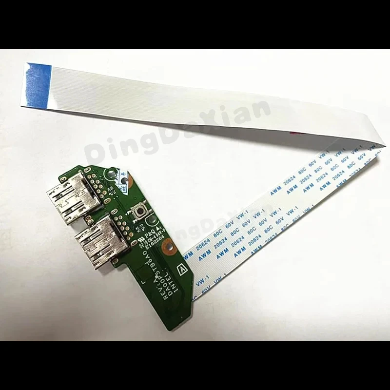 

Кабель USB-платы кнопки включения/выключения питания для ноутбуков HP 15-EF, 15S-EQ, 15-DY, 15S-FQ, TPN-Q222