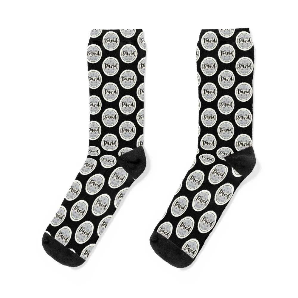 

David name funny Socks shoes Soccer Run christmas gifts Socks For Man Women's