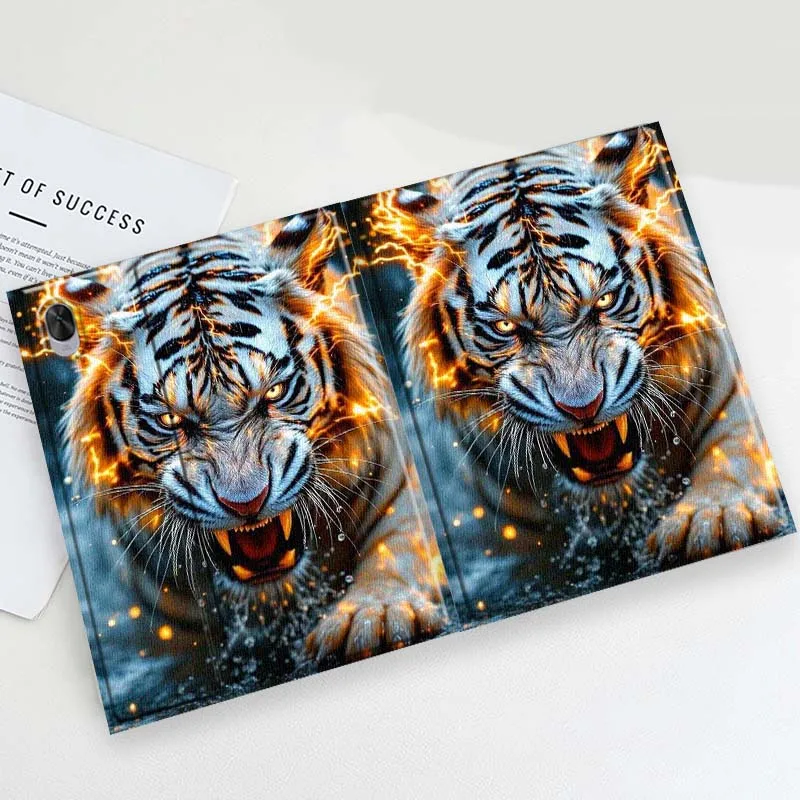 Fiery Tiger For Huawei MediaPad 11 M5 M6 ES Pro M5Lite Honor Pad V7 V8 X7 X8 X9 GT Pro Tab Tablet Case Soft
