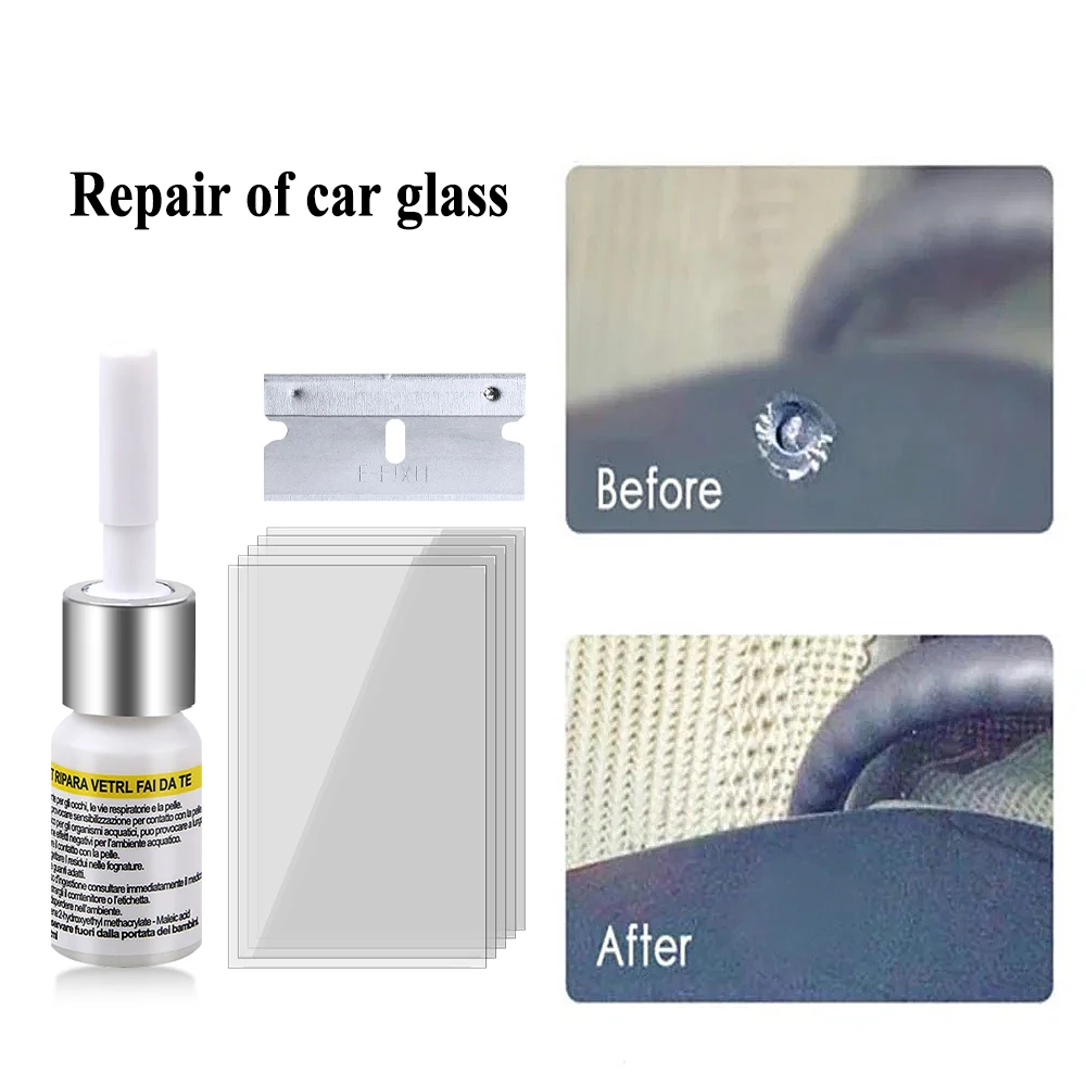 Car Windshield Cracked Repair Tool Upgrade Auto Glass Repair Fluid Auto Window Scratch Crack Restore Car Accessories