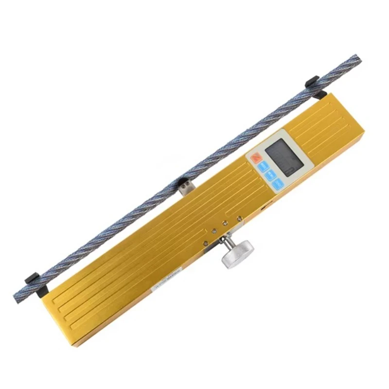 

Digital 5000N elevator rope tensiometer