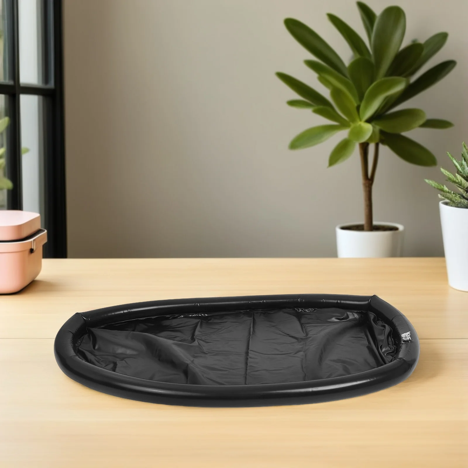 

130 Gallon Foldable Ice Bathing Bucket Oxford Cloth Dustproof Bathtub Lid Universal Fit Outdoor Collapsible