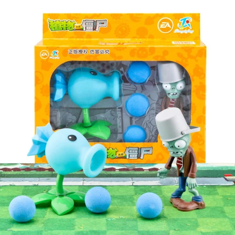 Plants VS Zombies 2 Kaktus-Erbsenschützer Kokosnuss-Kanone A.K.E.E Spielzeug-Set 6 Stile Spielfiguren Weiche Silikon-Zombies Geburtstagsgeschenk-Spielzeug – Detail 5
