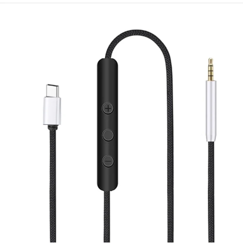 

Durable USB C (Type C) to 2.5mm Male Cable for QC25 QC35II QC35 QC45 Headphone,Nylon Braided Wire Easy Plug and Drop shipping