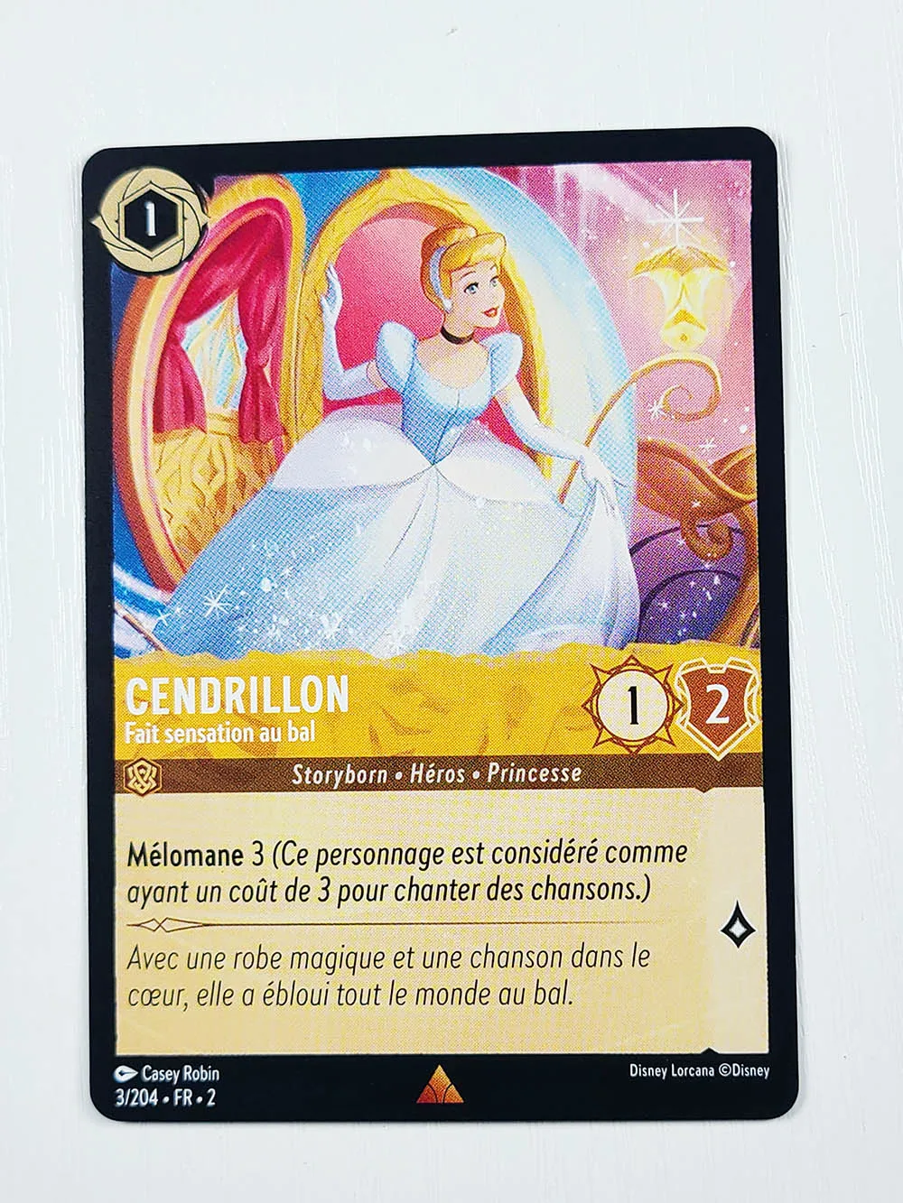 Lorcana Chapter 2 Rise of the Floodborn NoneFoil French –alice Arthur belle snow white TCG Game Cards Proxy