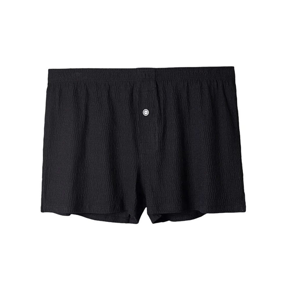 Comfortable Boxer Shorts Homewear Boxer Solid Trunks 2XL Breathable Underwear 95 Cotton Fabric Classic Pattern Style Casual Wear
