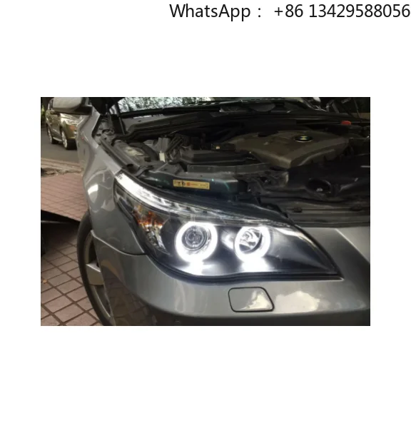 

Modification Upgrade for BMW E60Angel Eye Headlight Assembly Classic Double Round Angel Eye