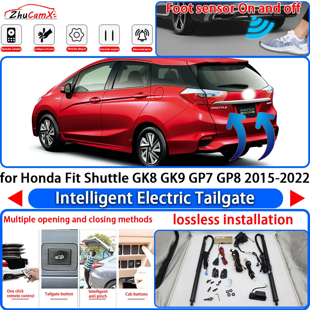 

for Honda Fit Shuttle GK8 GK9 GP7 GP8 2015-2022 Power Liftgate Trunk Electric Suction Tailgate Intelligent Tail Gate Lift Strut