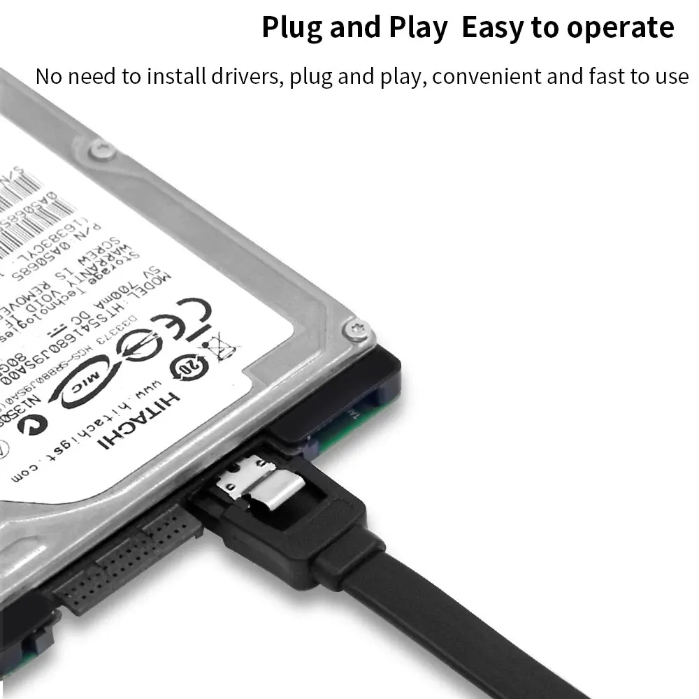 TISHRIC SATA كابل Sata3.0 الحالة الصلبة القرص الصلب كابل البيانات التسلسلية متعدد المواصفات مرنة Sata القرص الصلب كابل نقل سريع