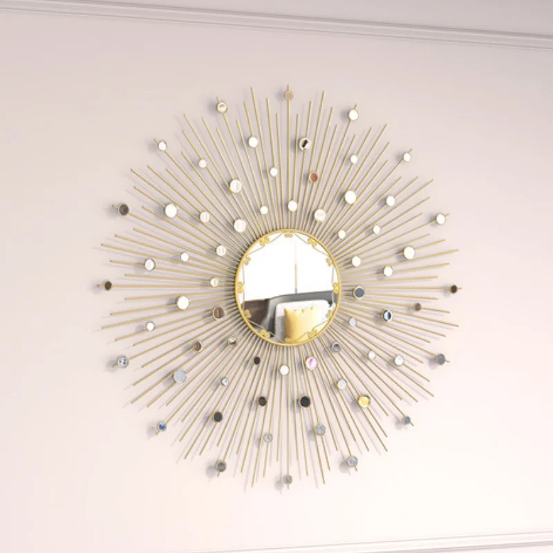 Зеркало макраме, украшение для дома, Настенный декор, зеркало неправильной формы, винтажное зеркало в эстетике, Шпигель, аксессуары для украшения дома