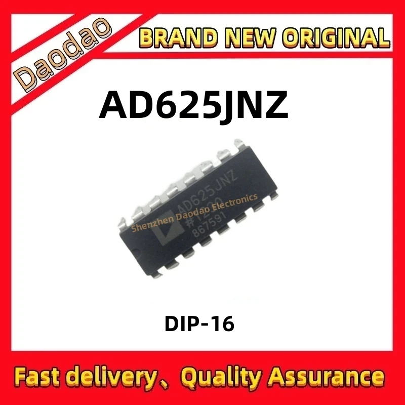 

Quality Brand New AD625JNZ AD625 AD IC DIP-16 The Instrumentation amplifier chip