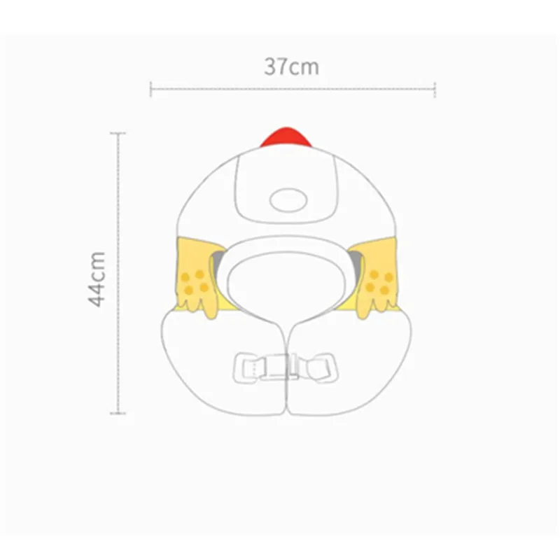 Anel de flutuador não inflável para bebês, flutuadores infantis, acessórios de piscina, brinquedos infantis, nadar instrutor