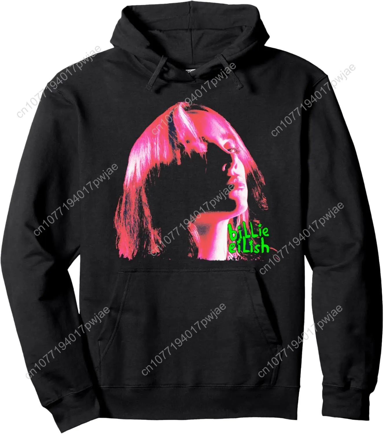 

Официальный пуловер с капюшоном для фотографий Billie Eilish