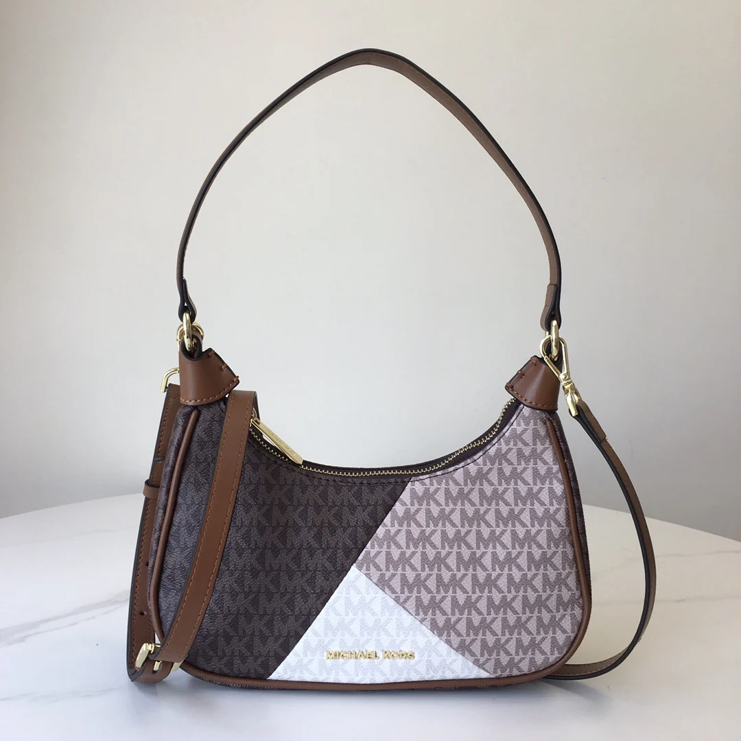 

Michael Kors Women Underarm Bag Leather Fashion Classic Shoulder Bag High Quality Luxury Brand Handbag Ladies Gift Crossbody Bag