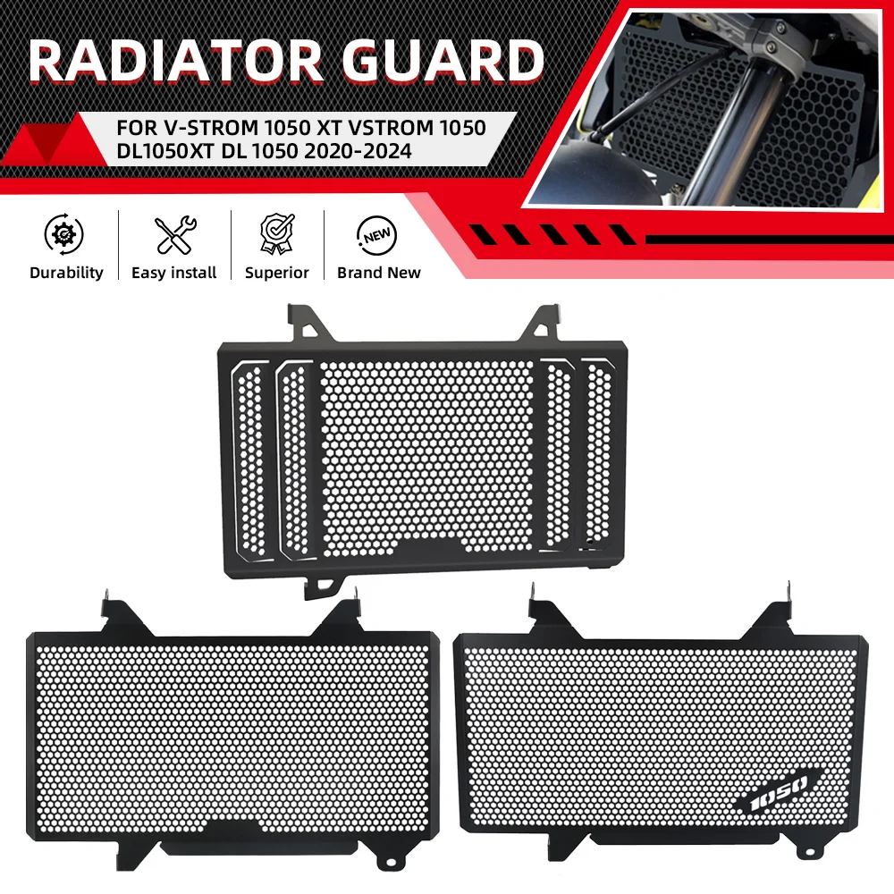 For Suzuki DL1000 V-Strom 1050XT 1050 Vstrom 1050 2020-2021-2022-2023-2024 Radiator Guard oil cooler Guard Protection Cover