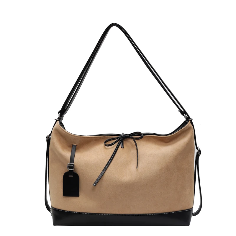 

Hobo Bag for Women Adjustable Strap Messenger Bag PU Leather Solid Color Large Capacity Satchel Purse for Work Travel