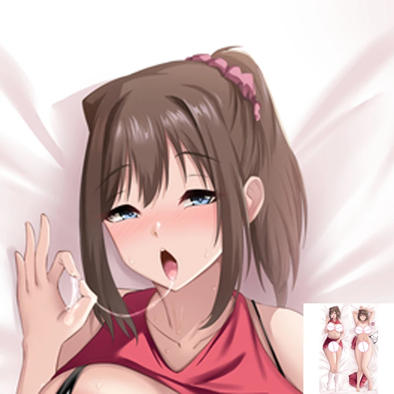 

Dakimakura Anime Seductive Giant Breasts Double-sided Pillow Cover Print Life-size body pillows cover Adult pillowcase 2024